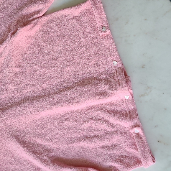 LoveShackFancy Pink Grace Leroy Hooded Cardigan - Picture 6 of 7